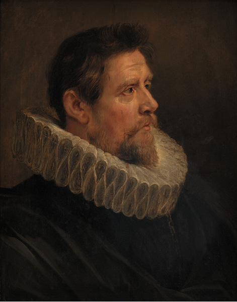 A Man ca. 1615 by Peter Paul Rubens (1577-1640) Statens Museum for Kunst Copenhagen DEP11